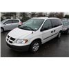 Image 1 : 2002 WHITE DODGE CARAVAN SE 72,581KM GAS 3.3L/V6