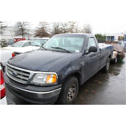 2001 BLUE FORD F150 XL 2DR PU 119,476KM N/G