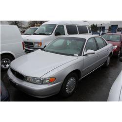 2000 GREY BUICK CENTURY 4DR SDN TMU 3.1L AUTOMATIC