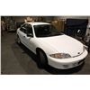 Image 1 : 2001 WHITE CHEVROLET CAVALIER 4DR SDN 58,483KM GAS