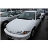 Image 1 : 2001 WHITE CHEVROLET CAVALIER 4DR SDN GAS 55,056KM