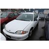 Image 1 : 2001 WHITE CHEVROLET CAVALIER 4DR SDN GAS 90,998KM