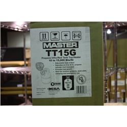 MASTER 10,000-15,000 BTU PER HOUR PROPANE INFA-RED