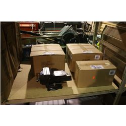 LOT OF 4" SWIVEL BENCH VISES