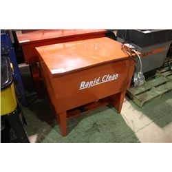 RAPID CLEAN PARTS WASHER WITH LIGHT
