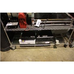 LOT OF SATELLITE RECEIVERS & DISH