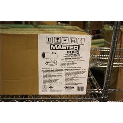 MASTER 40,000 BTU PER HOUR PROPANE CONSTRUCTION