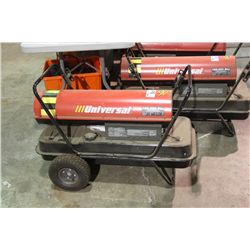 UNIVERSAL 165,000 BTU KEROSENE FORCED AIR HEATER