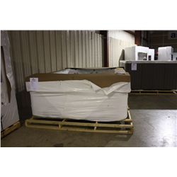 7 PERSON, BENCH SEATING, STERLING SILVER, MAHOGANY