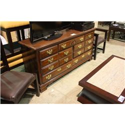 7 DRAWER CHERRY DRESSER