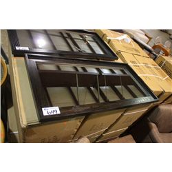 ESPRESSO WOOD FRAMED MIRROR