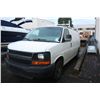 Image 1 : 2007 WHITE CHEVROLET EXPRESS CARGO VAN 82,055KM