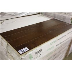 PONTEK WALNUT BIRCH ENGINEERED REAL WOOD FLOATING