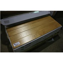 DURHAM MAPLE HAND SCRAPED ENGINEERED REAL WOOD