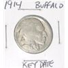 Image 1 : 1914 BUFFALO NICKEL *RARE EARLY NICKEL PLEASE LOOK AT PICTURE TO DETERMINE GRADE*!!
