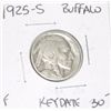 Image 1 : 1925-S BUFFALO NICKEL RED BOOK VALUE IS $30.00 *EXTREMELY RARE KEY DATE FINE GRADE*!!
