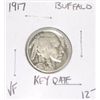 Image 1 : 1917 BUFFALO NICKEL RED BOOK VALUE IS $12.00 *RARE KEY DATE VERY FINE GRADE*!!