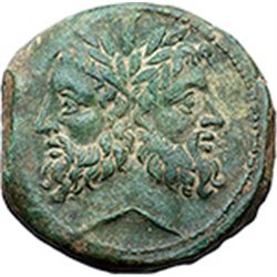 Italy. Lucania, Thurium - Copia.   As, under the name of the Roman colony Copia. After 192 BC. Obv. 