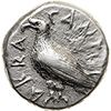 Image 1 : Sicily. Akragas.   Didrachm, 510-472 BC. Obv. AKRA-CANT[ ]. Eagle with folded wings standing left. R
