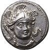 Image 1 : Greece. Paeonia. Audoleon (315-286 BC).  Tetradrachm. Obv. Helmeted head of Athena facing slightly r