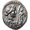 Image 1 : L. Cornelius Sulla.  Denarius, 84-83 BC. Mint moving with Sulla. Obv. Diademed head of Venus right; 