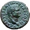 Image 1 : Titus as Caesar (69-79).  As, 72. Obv. T CAES VESPAS IMP P TR COS II. Laureate head right. Rev. AEQV