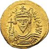 Image 1 : Phocas (602-610).  Solidus, Constantinople. Obv. [ ] FOCAS PERP AVG. Draped and cuirassed bust facin