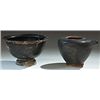 Image 1 : Vases. Two Italic black-glazed vessels. Circa 4th century.  D/ Guttus. North-Adriatic. 7.5 cm high. 