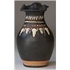 Image 1 : Vases. Apulian black-glaze Gnathian ware oinochoe. Circa late 4th century BC.  D/ The body with pain