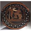 Image 1 : Vases. Apulian red-figure knob-handled patera. Circa 4th century BC.  D/ The tondo with a female fig