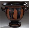 Image 2 : Vases. Apulian red-figure bell-krater. Circ a4th century BC.  D/ The obverse with Dionysiac thiasos.