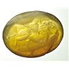 Image 1 : Engraved Gems & Cameos. Agate intaglio. Sassanid.  D/ Stone depicting a tetramorph creature similar 