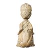 Image 2 : Ivory and bone. Woman-shaped bone dice. Roman imperial.  D/ The female figure is crouched. She has i