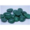 Image 1 : 190.60 CTW AFRICAN EMERALD CABUSHION LOOSE STONES