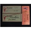 Image 1 : DISNEYLAND 1957 #000001 UNUSED UNCASHED TICKET THE ONLY #1 TICKET FROM THE 50's IN PRIVATE HANDS