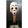 Image 1 : KNOTT'S BERRY FARM MEXICAN INDIAN WARRIOR SKULL HEAD DAY OF THE DEAD HORROR PUPPET PROP