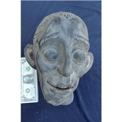 VINTAGE COMICAL DRUNKEN BUG EYED MAN PUPPET HEAD CASTING