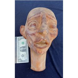 VINTAGE 60's SILLY MAN OAF PUPPET HEAD LIFE SIZE CASTING