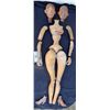Image 1 : VINTAGE 60's COMPLETE FEMALE LIFE SIZE MARIONETTE PUPPET CASTINGS