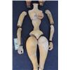 Image 3 : VINTAGE 60's COMPLETE FEMALE LIFE SIZE MARIONETTE PUPPET CASTINGS