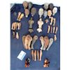 Image 1 : HUGE COMPLETE COLLECTION OF VINTAGE 60's FEMALE MARIONETTE PUPPET PART CASTINGS
