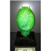 Image 4 : DISNEYLAND HAUNTED MANSION VINTAGE LIGHT GREEN GHOST CREATURE FACE HEAD HORROR PROP