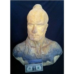 TERRACOTTA WARRIOR POLY FOAM DISPLAY BUST HORROR PROP
