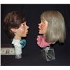 Image 2 : DISNEY THE BEATLES PAUL & LINDA MCCARTNEY VINTAGE 70's ANIMATRONIC CARICATURE HEADS