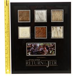 RETURN OF THE JEDI EWOK FRAMED PRODUCTION FUR