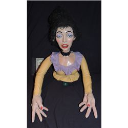 VINTAGE LATINA DANCE HALL GIRL ANIMATRONIC HALF TORSO HEAD BUST