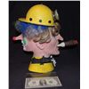 Image 1 : DISNEY ON PARADE VINTAGE MINER CIRCUS CLOWN DUAL SPINNING FACE ANIMATRONIC HEAD
