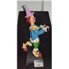 Image 5 : VINTAGE DISNEYLAND KIDS RIDE CLOWN DOLL STATUE IT'S A SMALL WORLD?