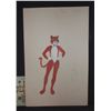Image 1 : 1873 DISNEY ARISTOCATS THOMAS O'MALLEY HAND DRAWN ORIGINAL COSTUME  WARDROBE ARTWORK