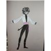 Image 2 : 1972 73 ARISTOCATS HAND DRAWN CAT MAN DANCER ORIGINAL COSTUME WARDROBE ARTWORK